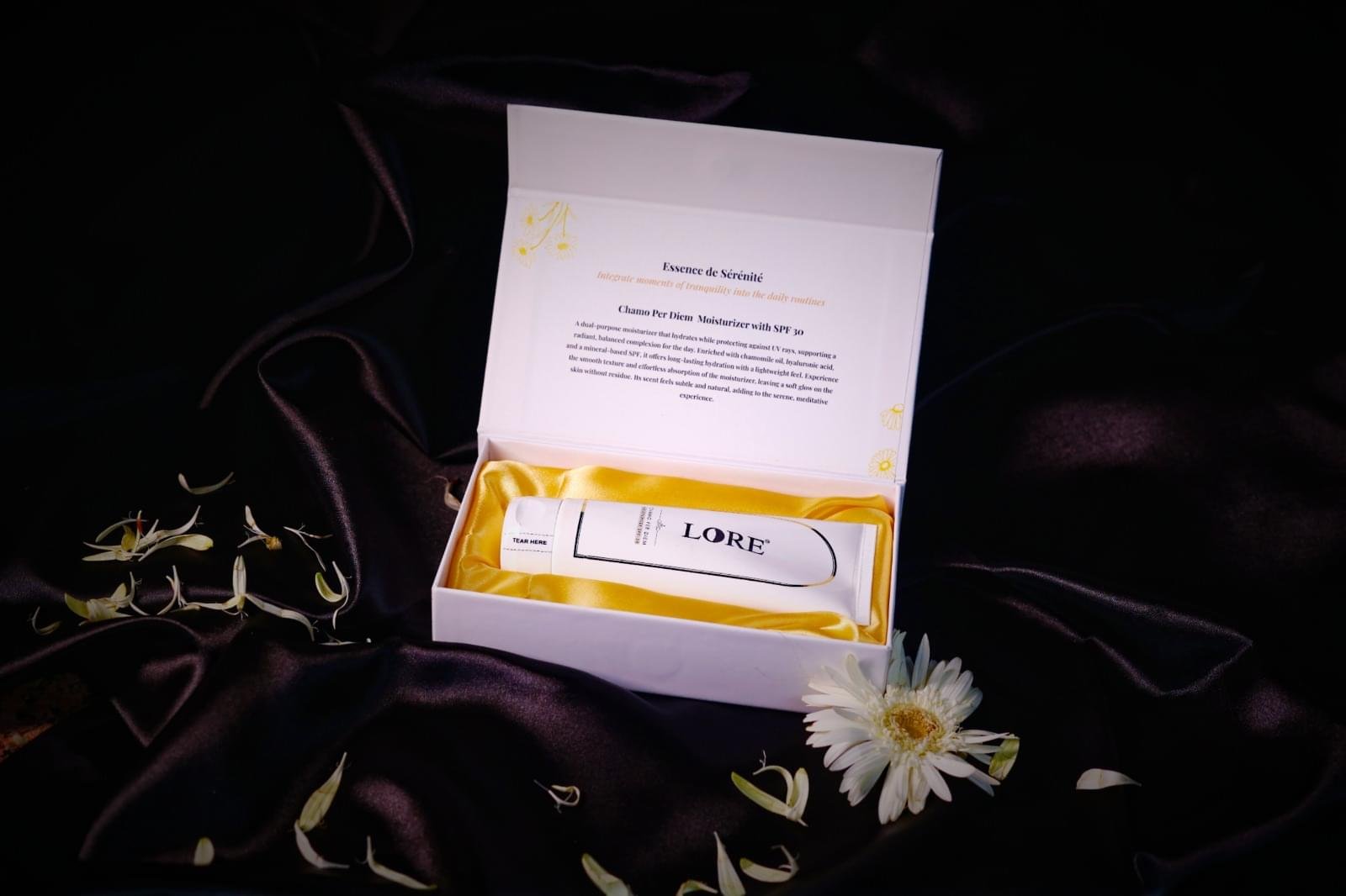 Chamo Per Diem Moisturizer open Box