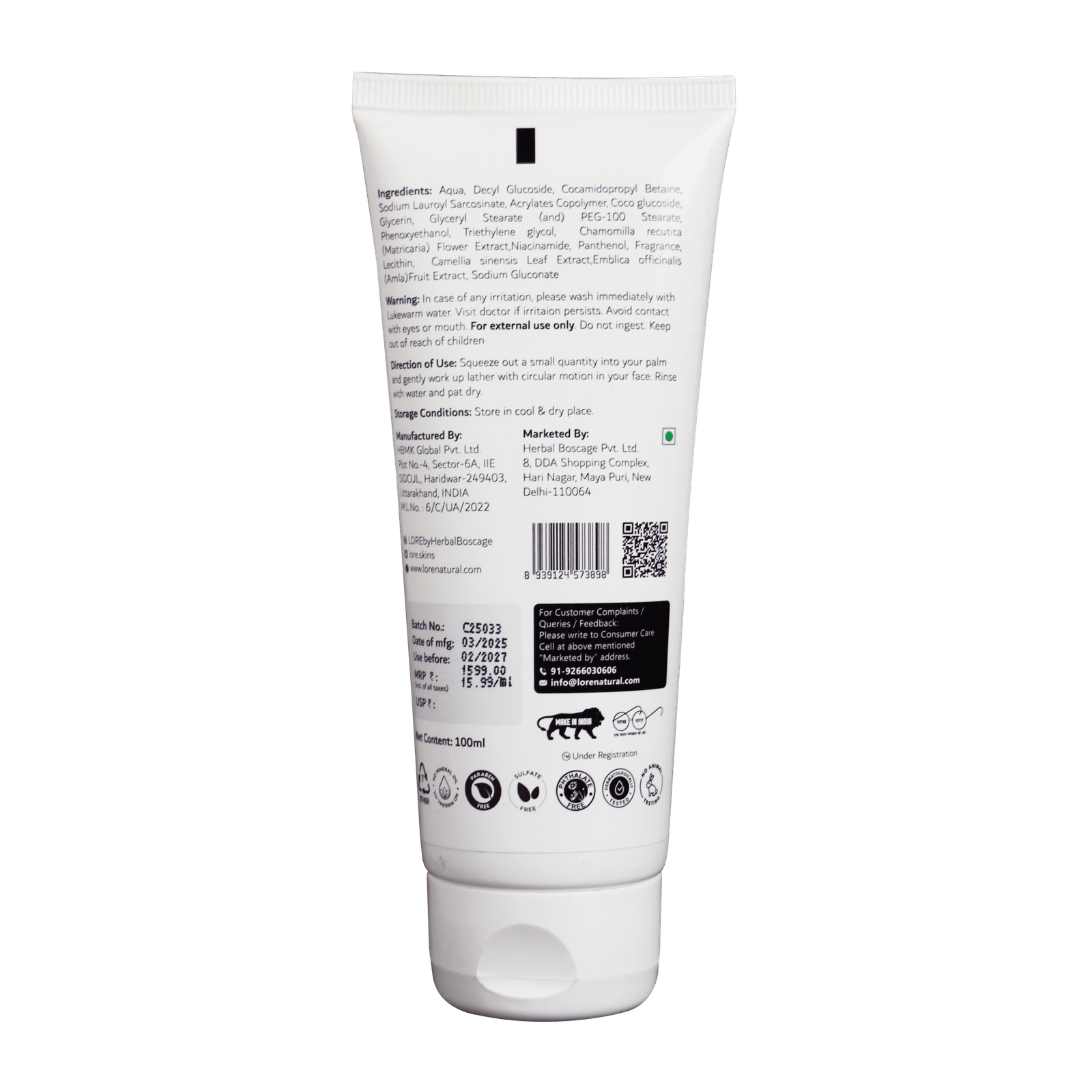 Chamo Doux – Gentle Cleanser for Dry & Sensitive Skin-100ml - Image 7